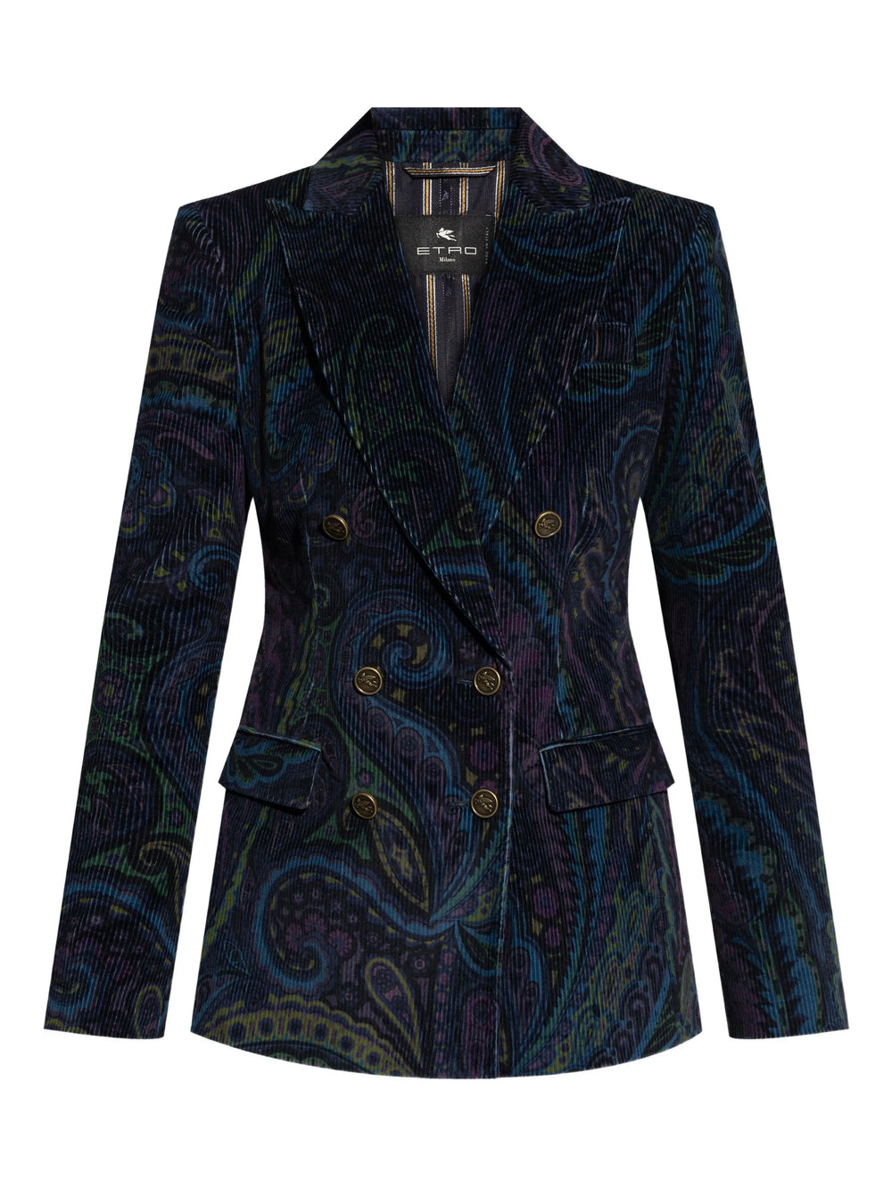ETRO BLAZER PAISLEY VELLUTO