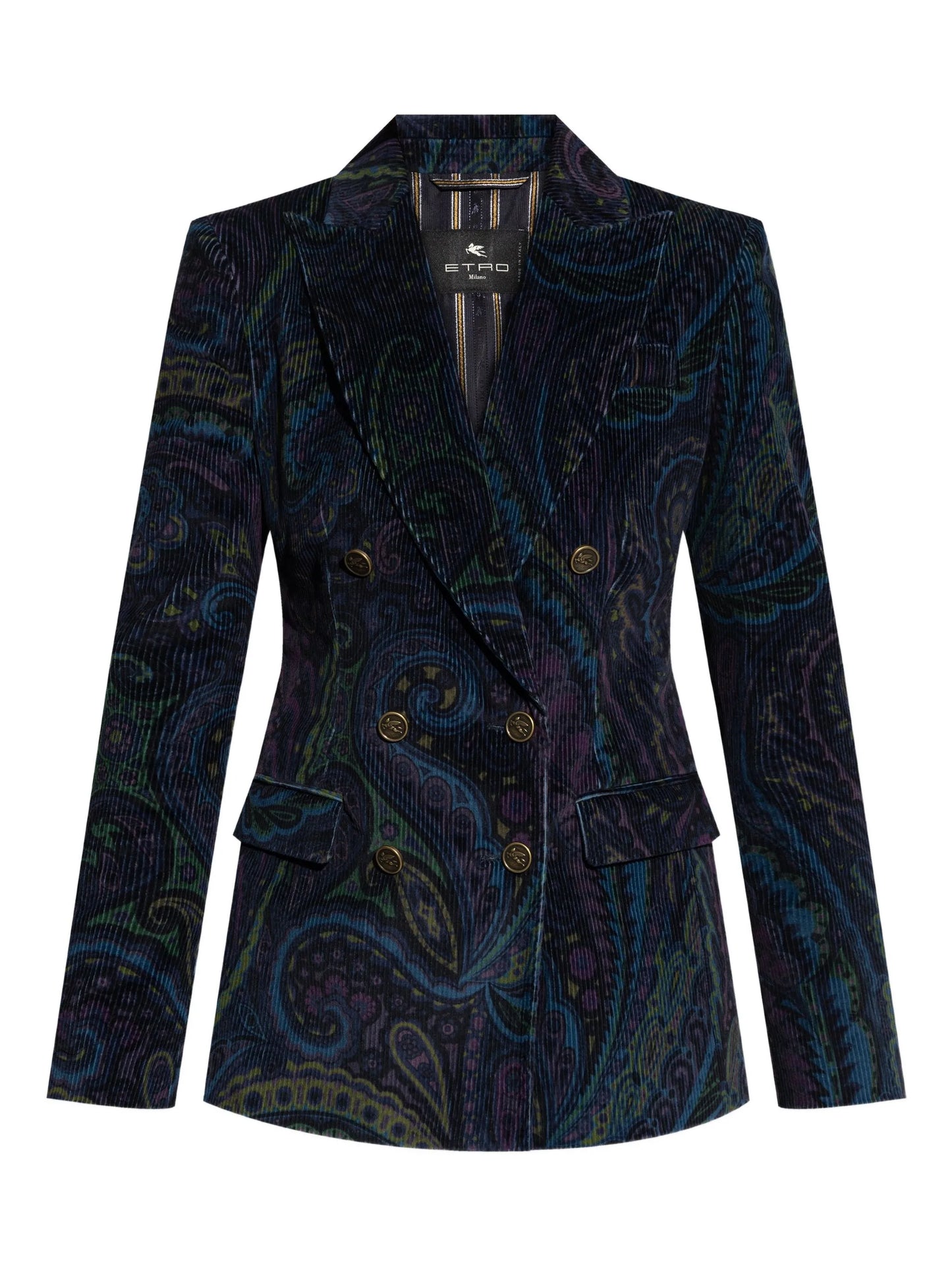 ETRO BLAZER PAISLEY VELLUTO
