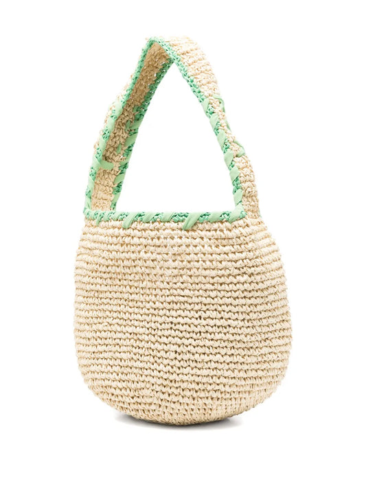 MARNI BORSA NASSA SMALL LOGO VERDE