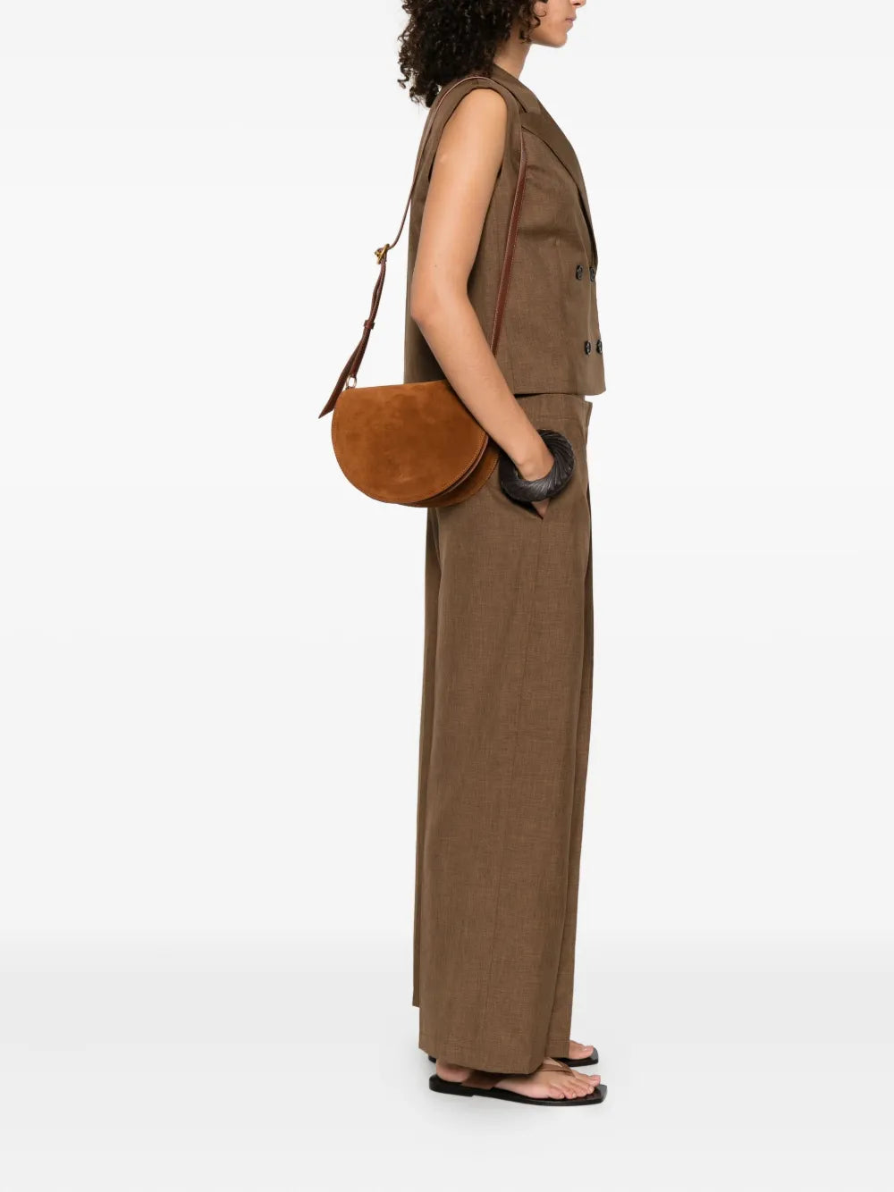 WANDLER BORSA KATE SADDLE TAN