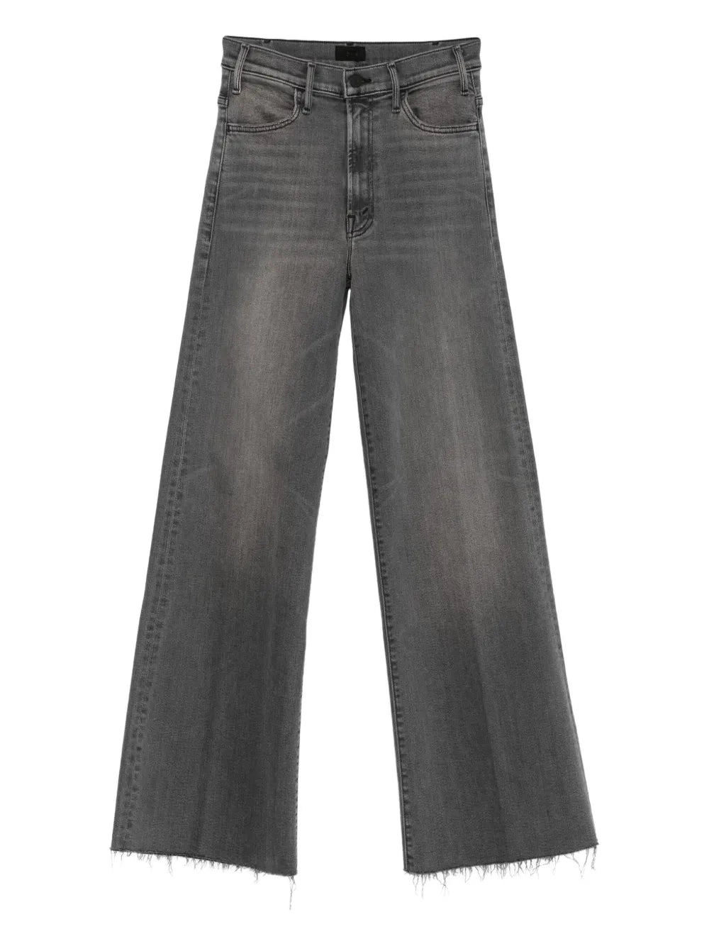 MOTHER JEANS ROLLER FRAY ANTRACITE