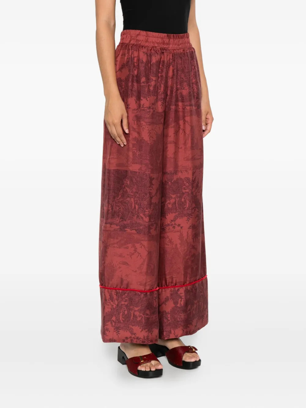 PIERRE-LOUIS MASCIA PANTALONE ALOEGUM ROSSO