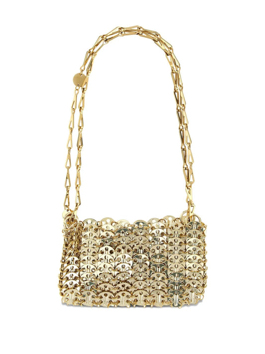 RABANNE BORSA 1969 MINI  GOLD