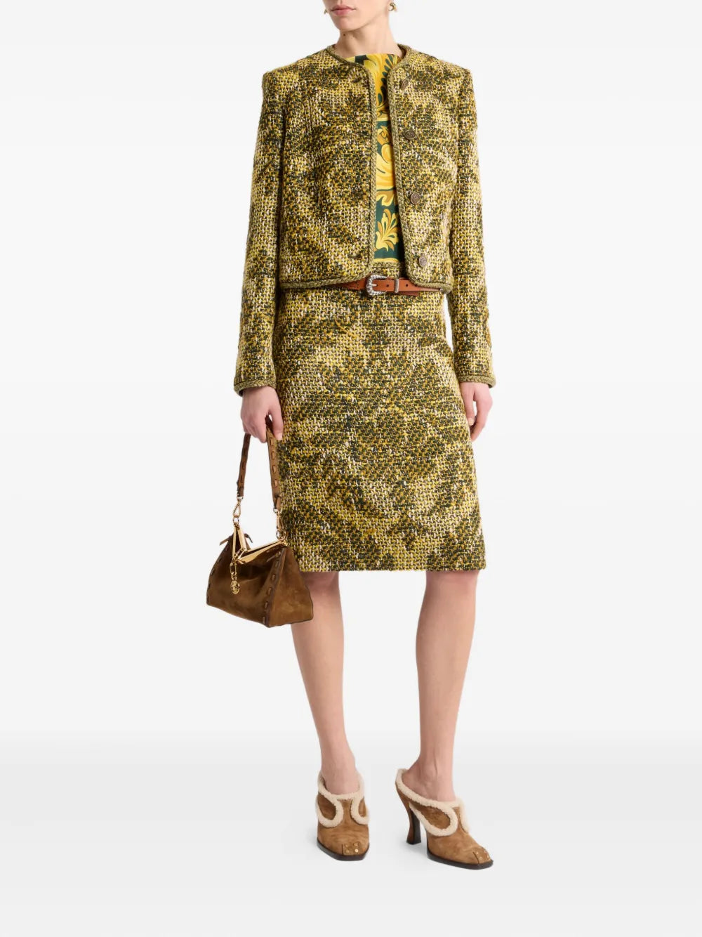 ETRO GONNA JACQUARD