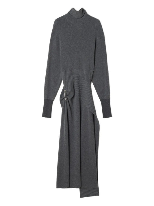 LANVIN ABITO MIDI GREY