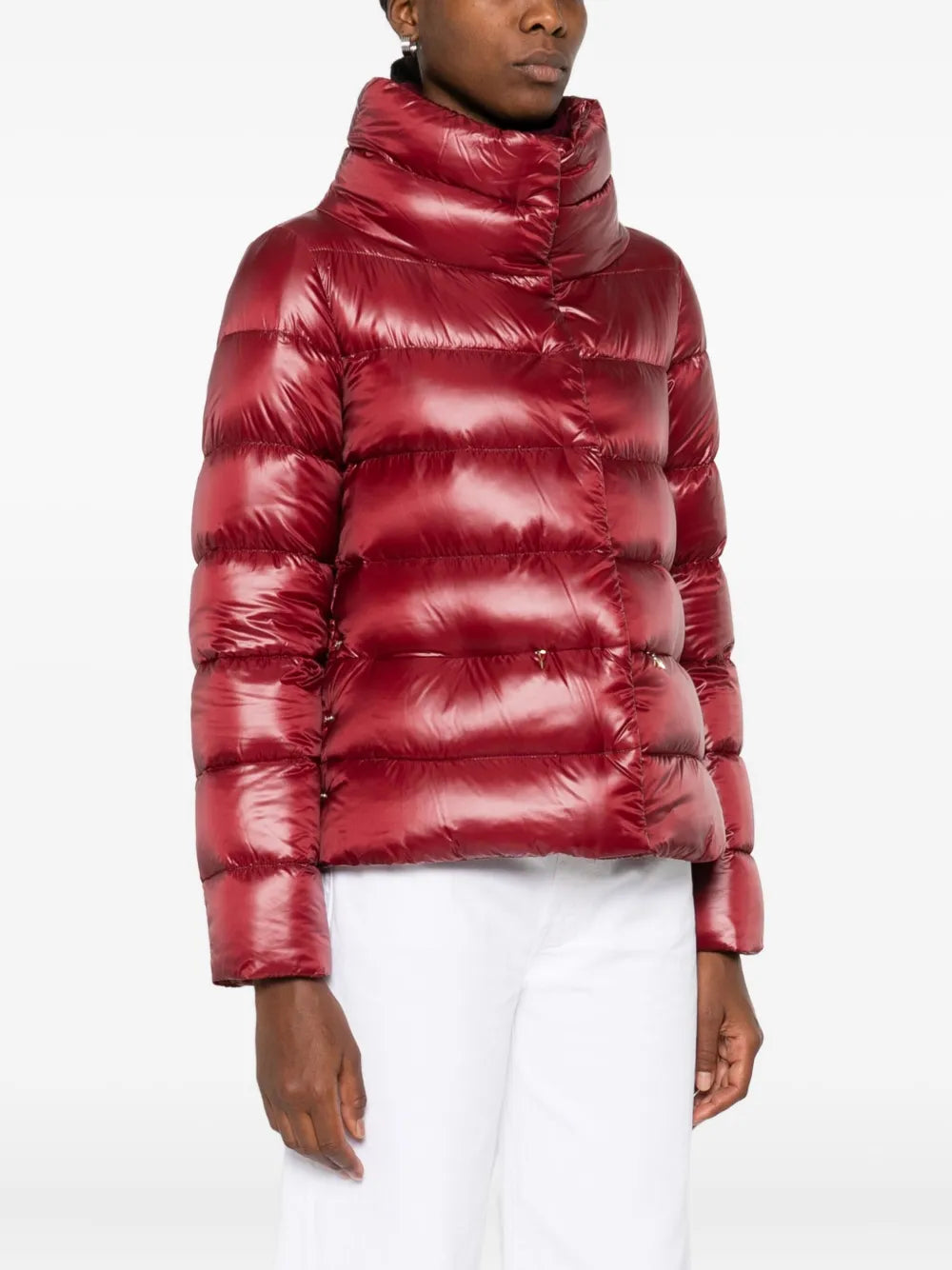 HERNO  GIUBBINO IMBOTTITO BORDEAUX