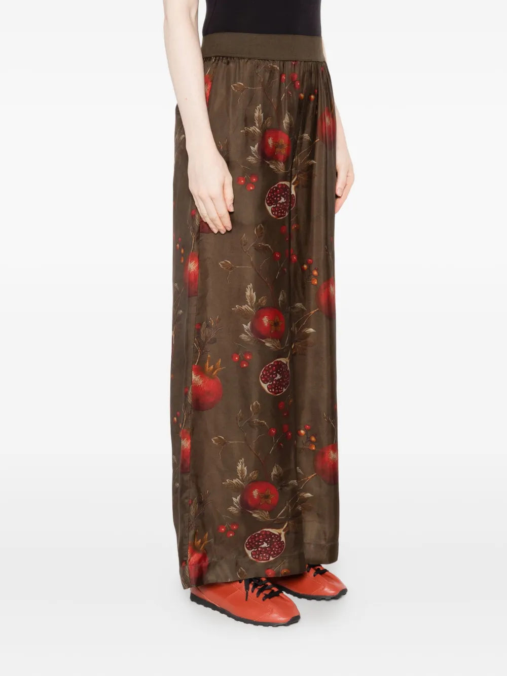 UMA WANG PANTALONE PANSY  MELOGRANO