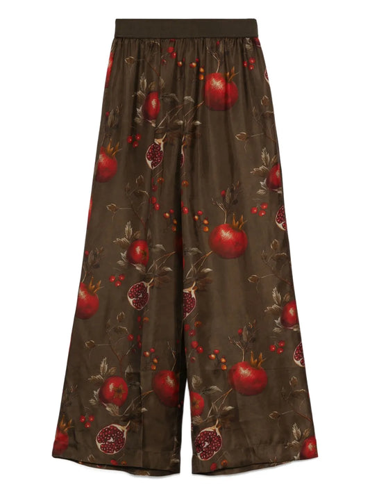 UMA WANG PANTALONE PANSY  MELOGRANO