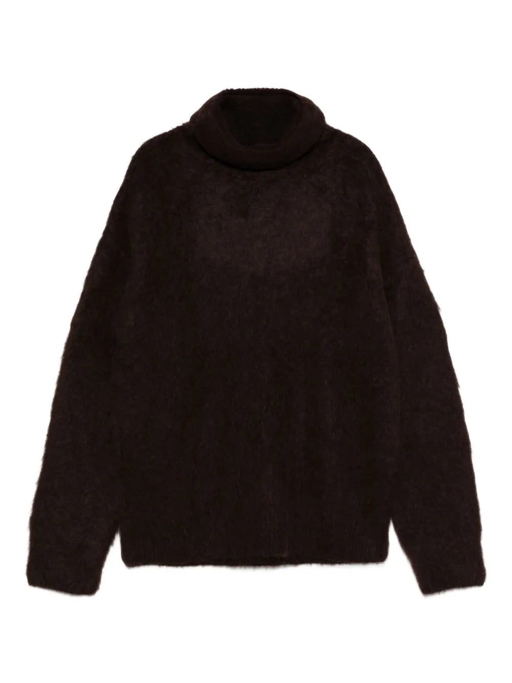 UMA WANG MAGLIONE COLLO ALTO  BROWN