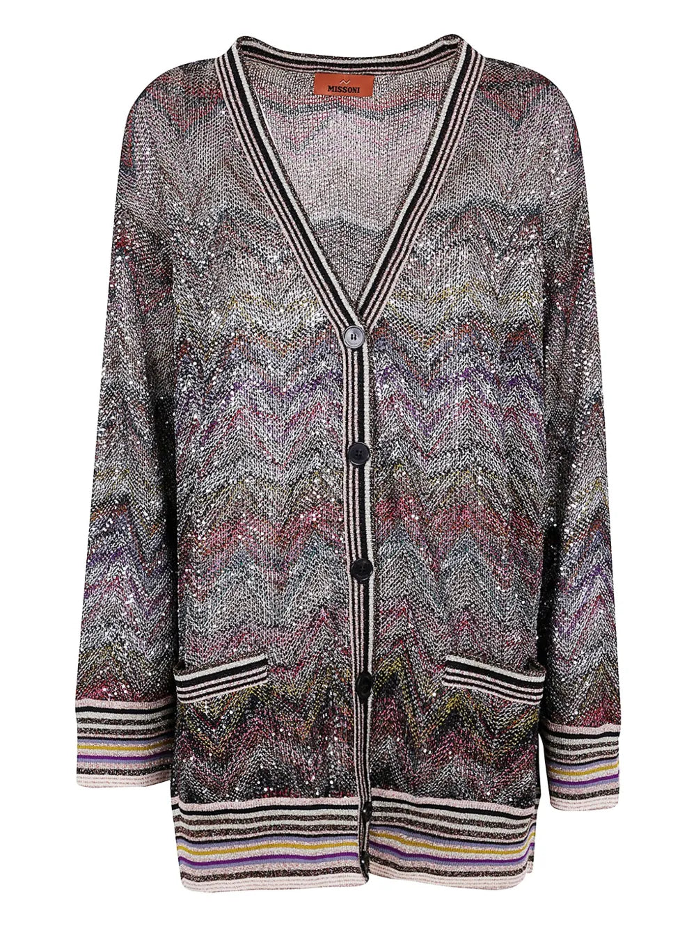MISSONI CARDIGAN CARPEDONI MULTICOLOR
