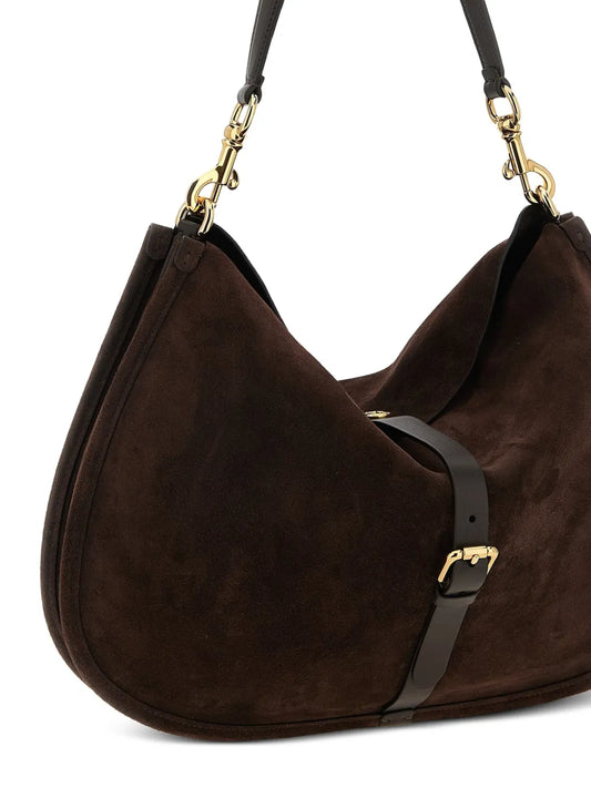 ETRO BORSA CROSSPODY PONY XL BROWN