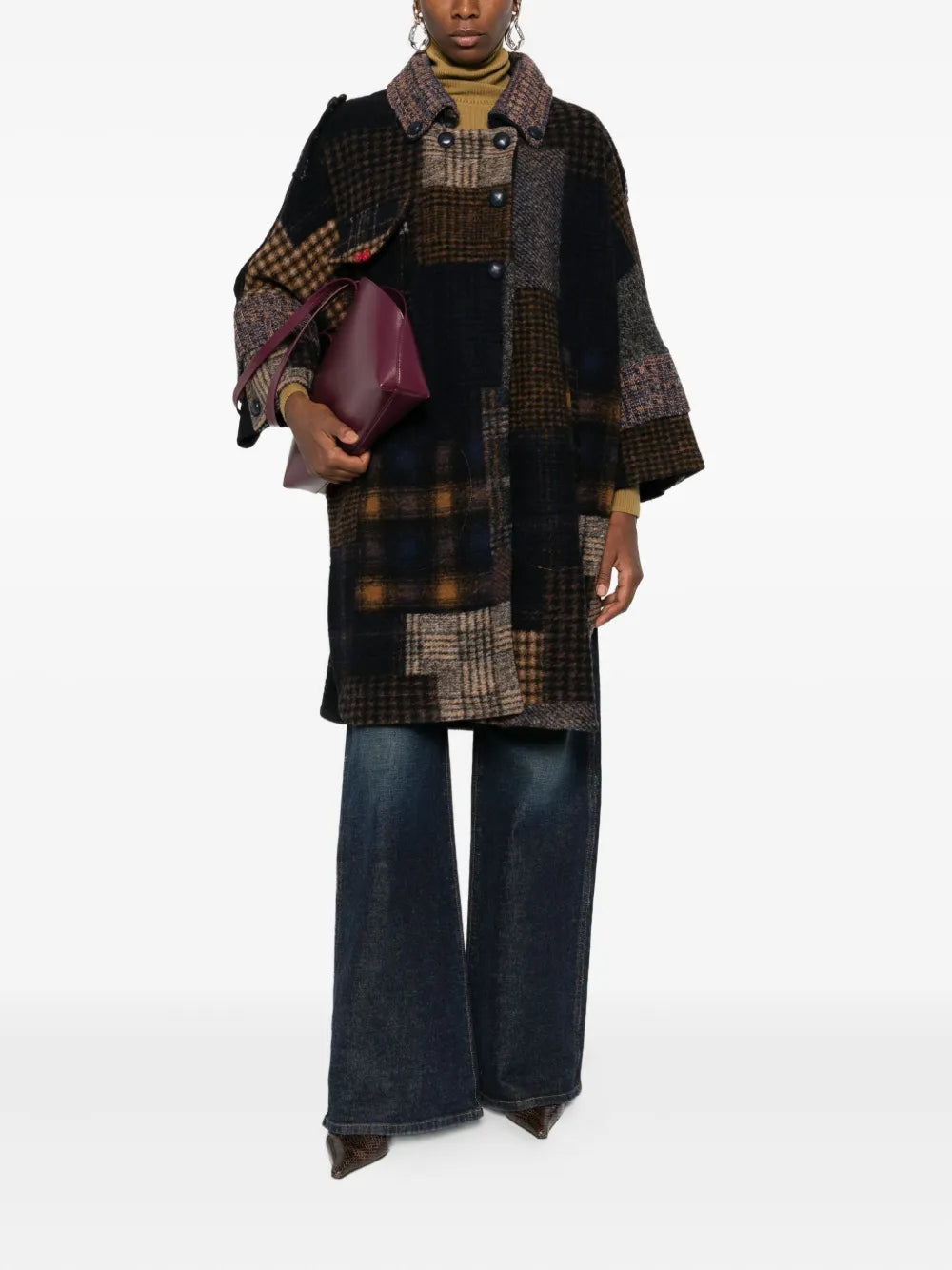 BYE CAPPOTTO MANTELLA PATCH MARRONE