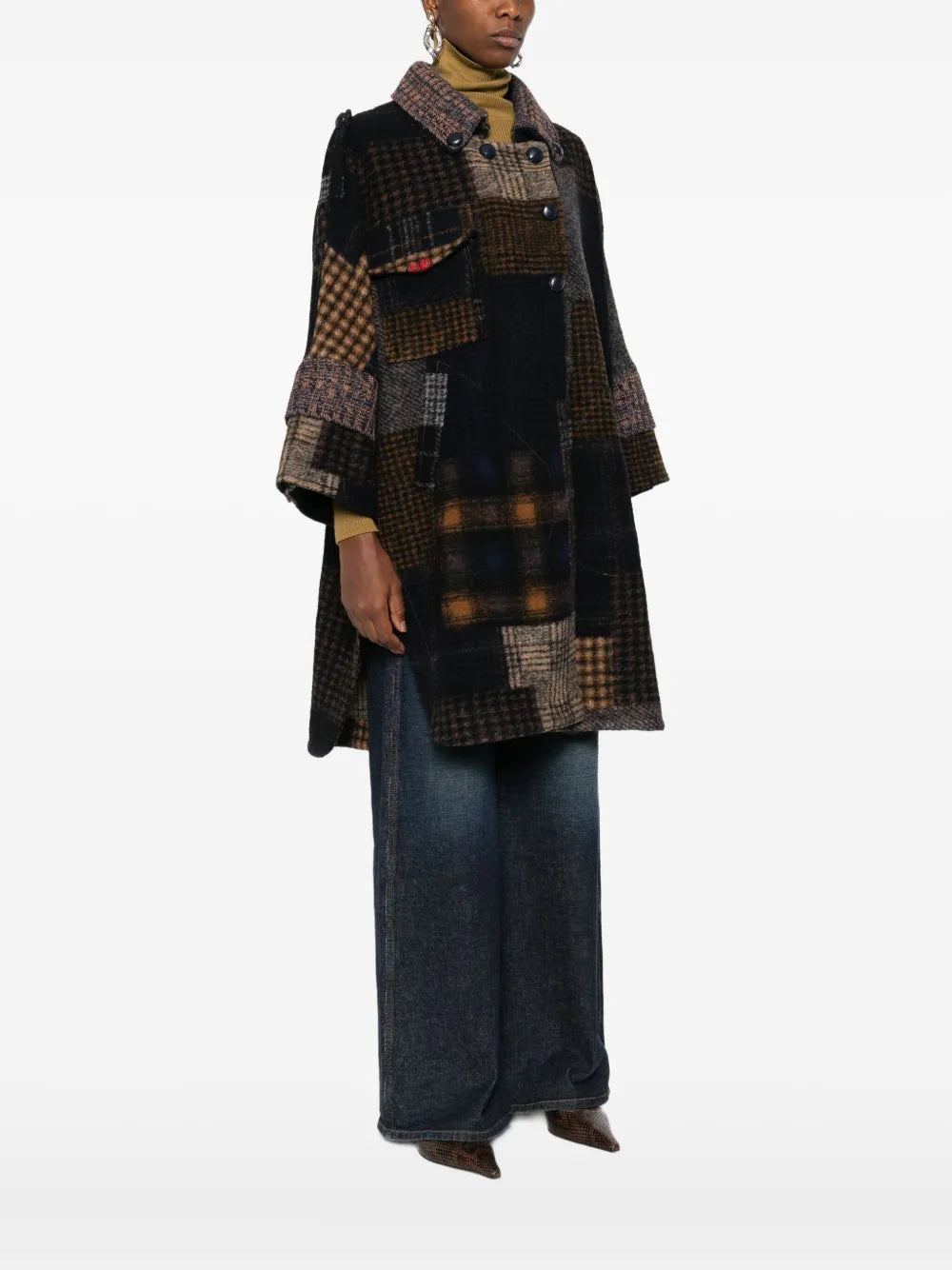 BYE CAPPOTTO MANTELLA PATCH MARRONE