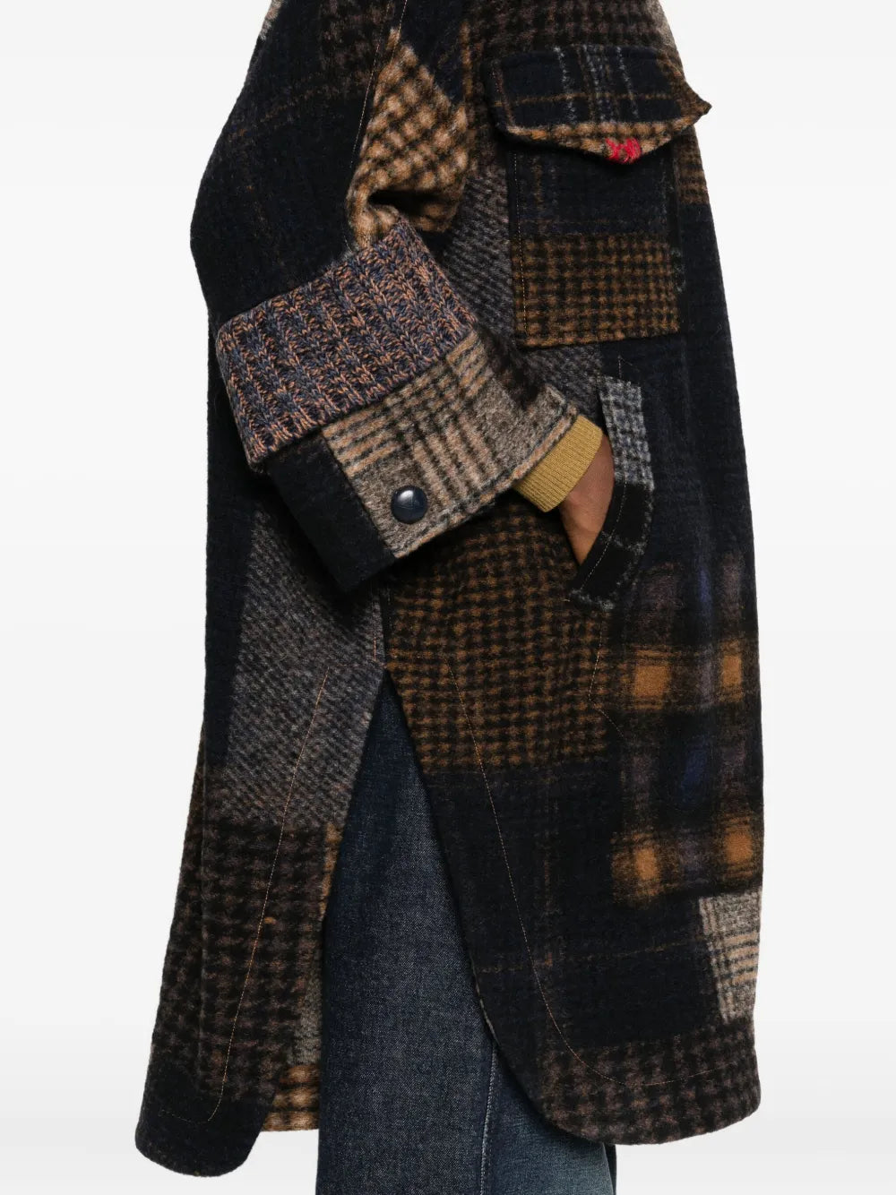 BYE CAPPOTTO MANTELLA PATCH MARRONE