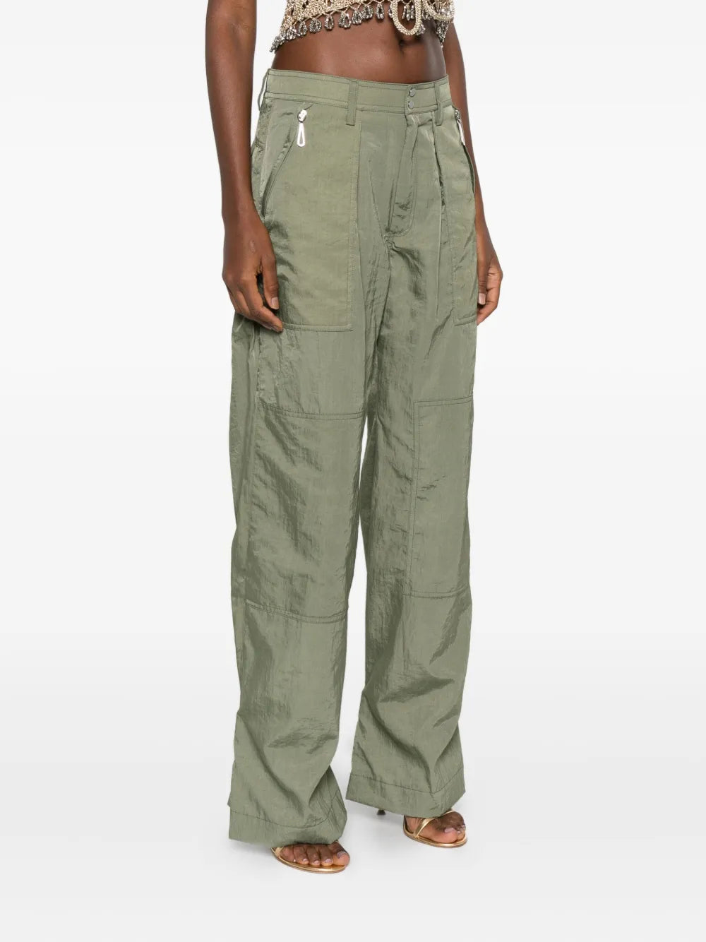 RABANNE PANTALONE VERDE