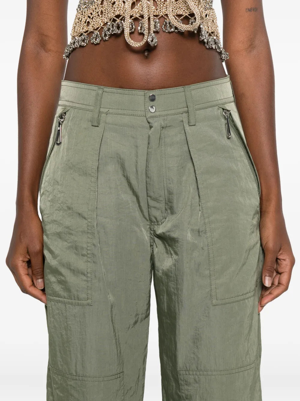 RABANNE PANTALONE VERDE