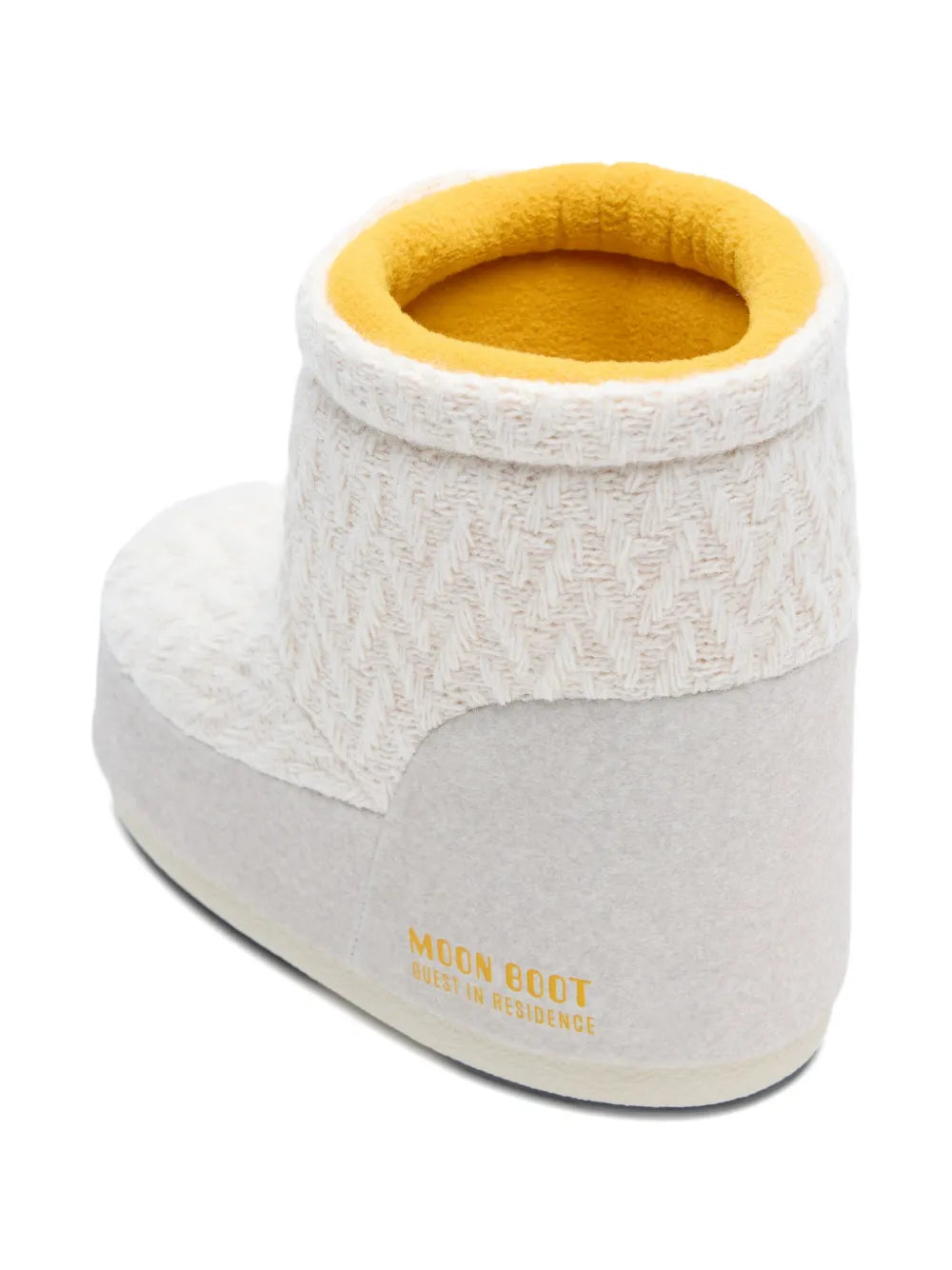 MOON BOOT GUEST IN RESIDENCE ICON LOW NOLACE KNIT WHITE