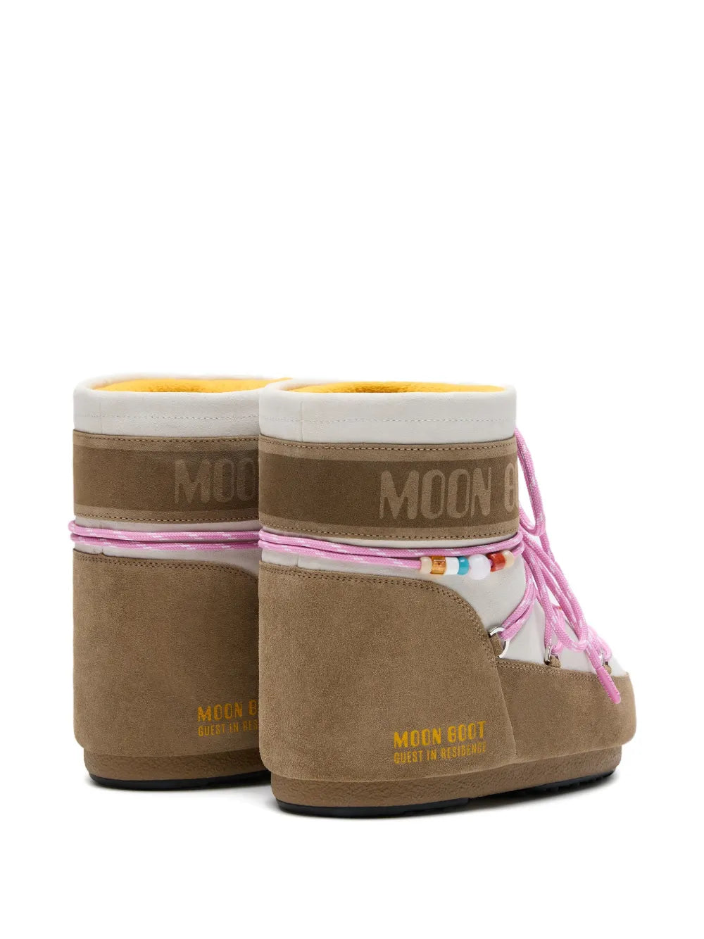 MOON BOOT GUEST IN RESIDENCE ICON LOW SUEDE HONEY