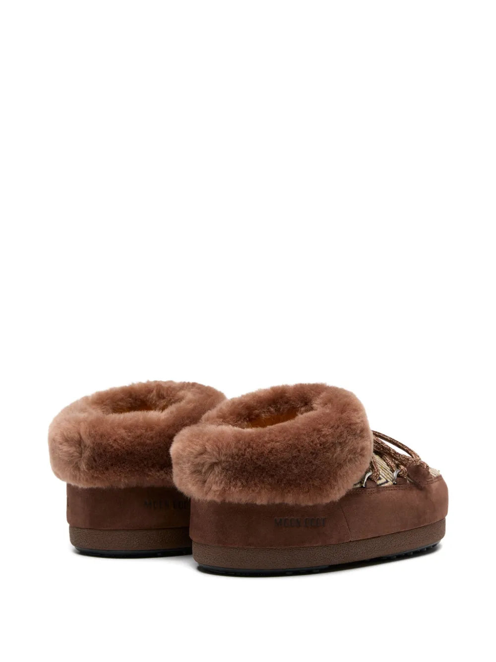 MOON BOOT GUEST IN RESIDENCE EVX CHALET MULE FUR COCOA