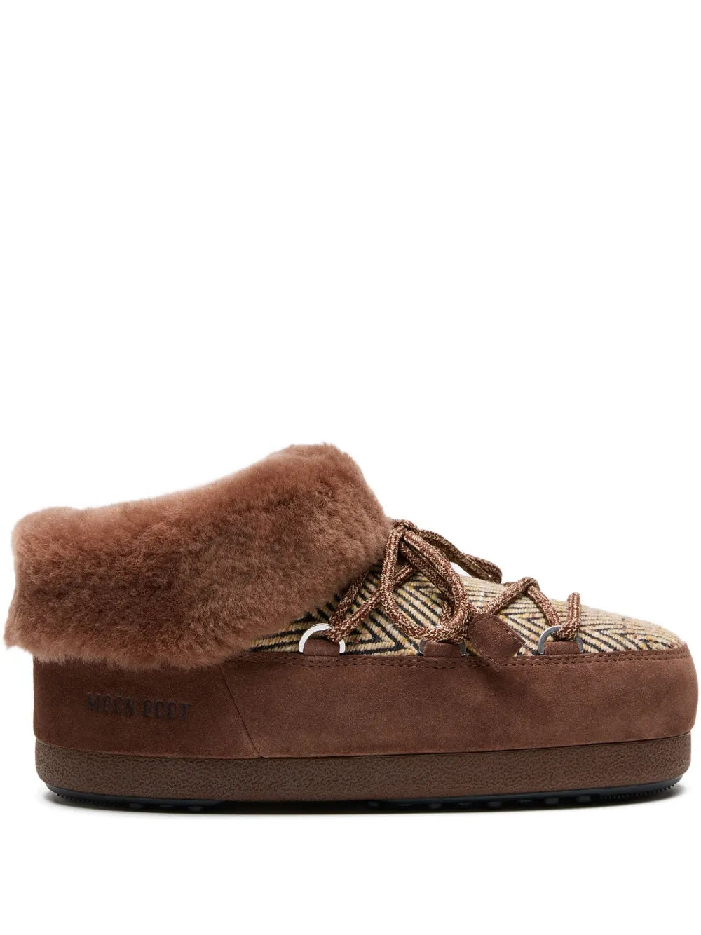 MOON BOOT GUEST IN RESIDENCE EVX CHALET MULE FUR COCOA