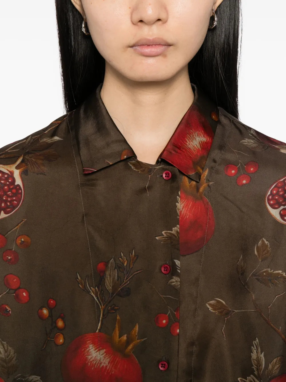 UMA WANG CAMICIA TYESHA MELOGRANO