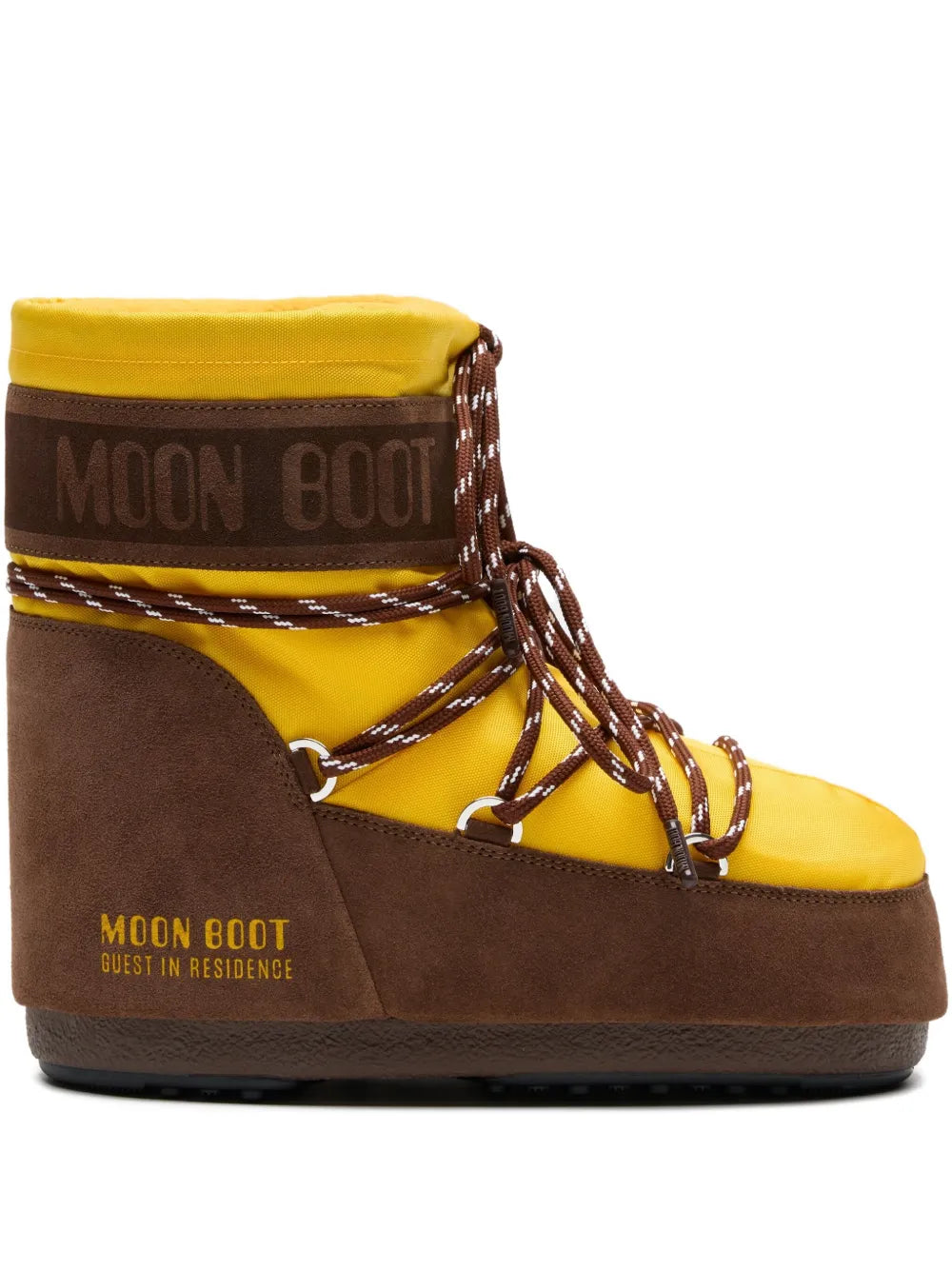 MOON BOOT GUEST IN RESIDENCE ICON LOW NYLON SUNFLOWER