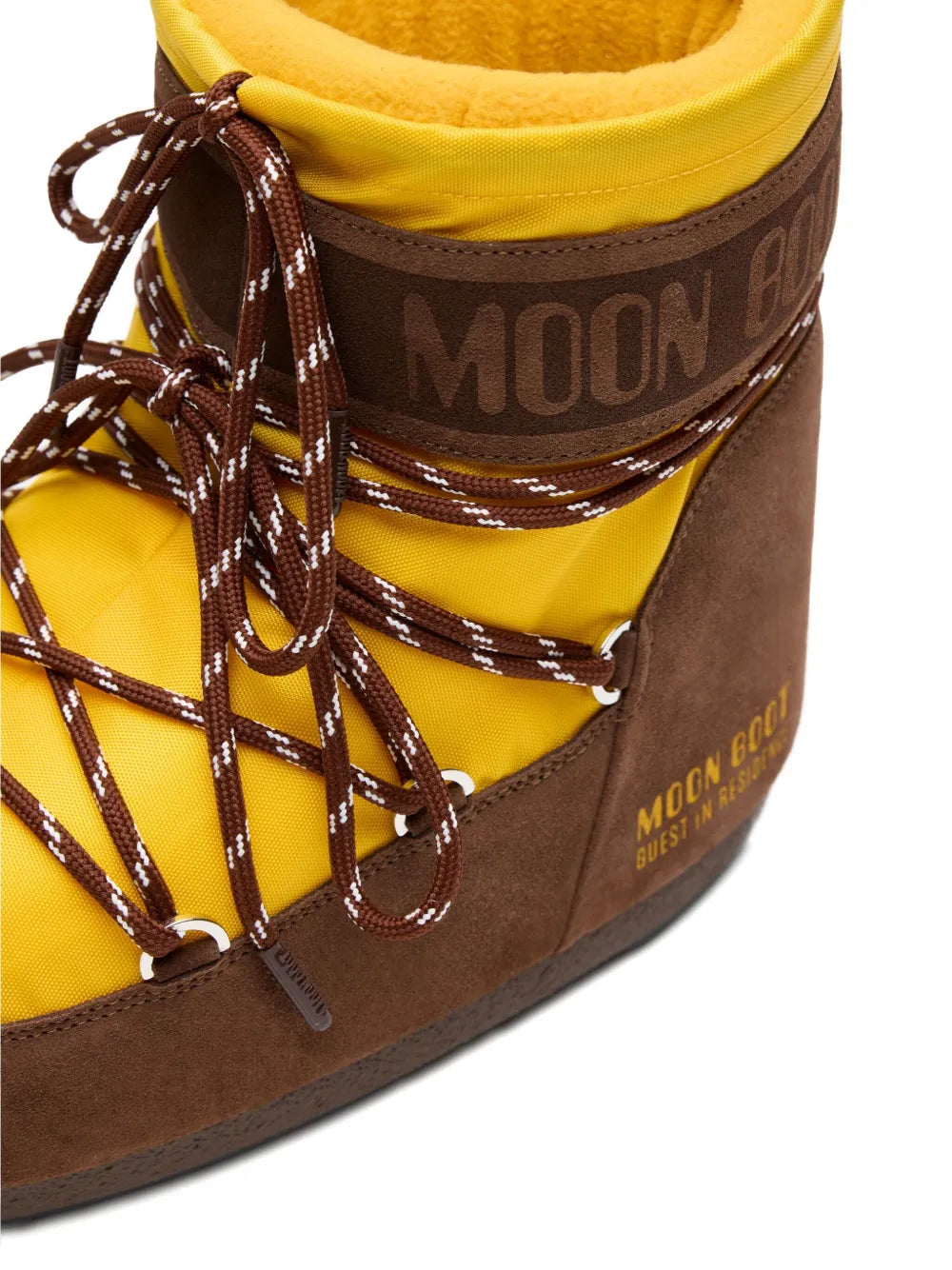 MOON BOOT GUEST IN RESIDENCE ICON LOW NYLON SUNFLOWER