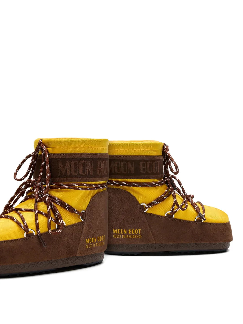 MOON BOOT GUEST IN RESIDENCE ICON LOW NYLON SUNFLOWER