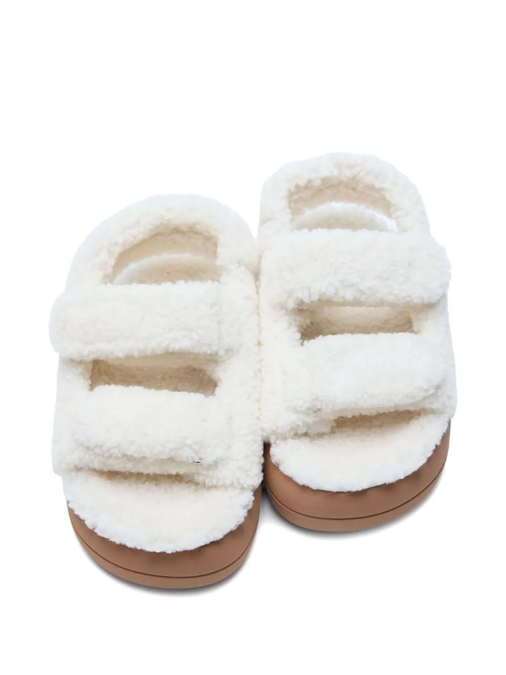 MOON BOOT SANDALO SHEARLING ICE