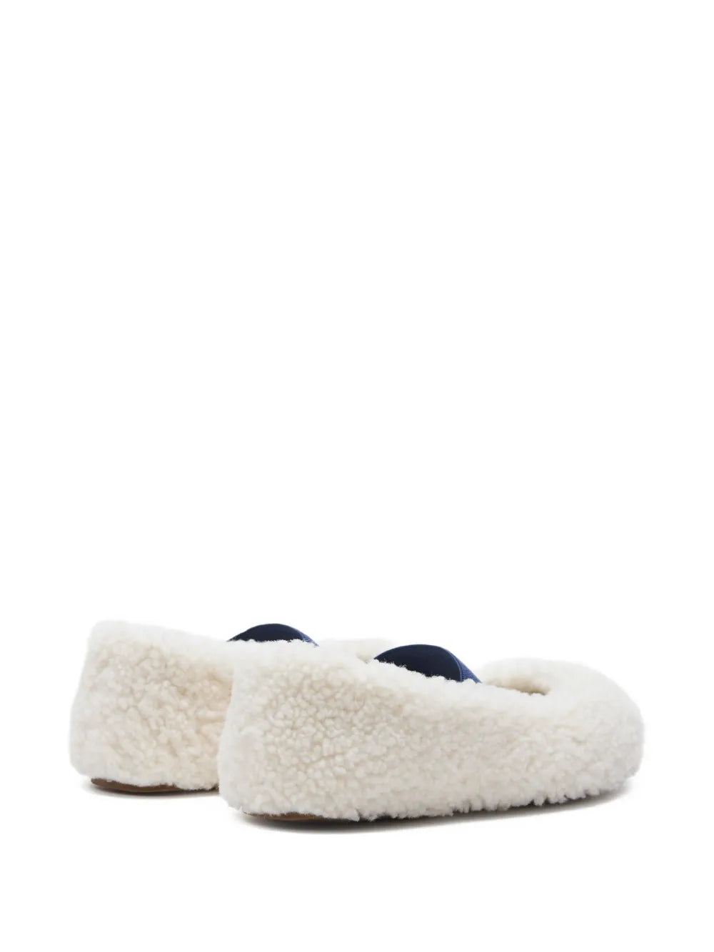 MOON BOOT BALLERINA SHEARLING ICE