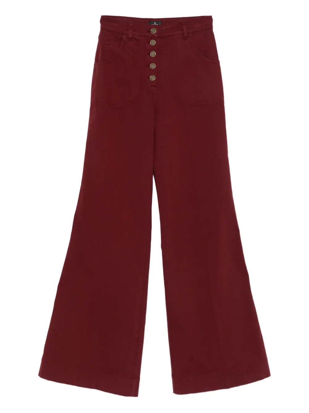 ETRO PANTALONE BORDEAUX