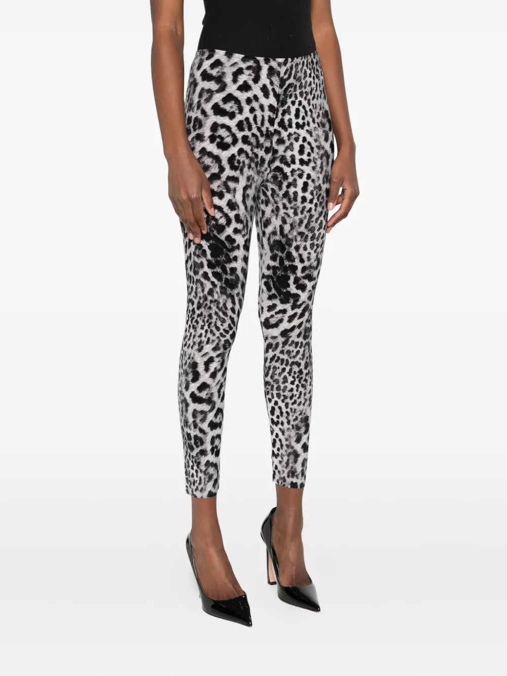 NORMA KAMALI LEGGINGS ANIMALIER