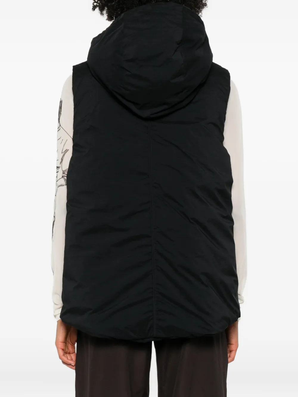 ADIDAS BY STELLA McCARTNEY GILET BLACK