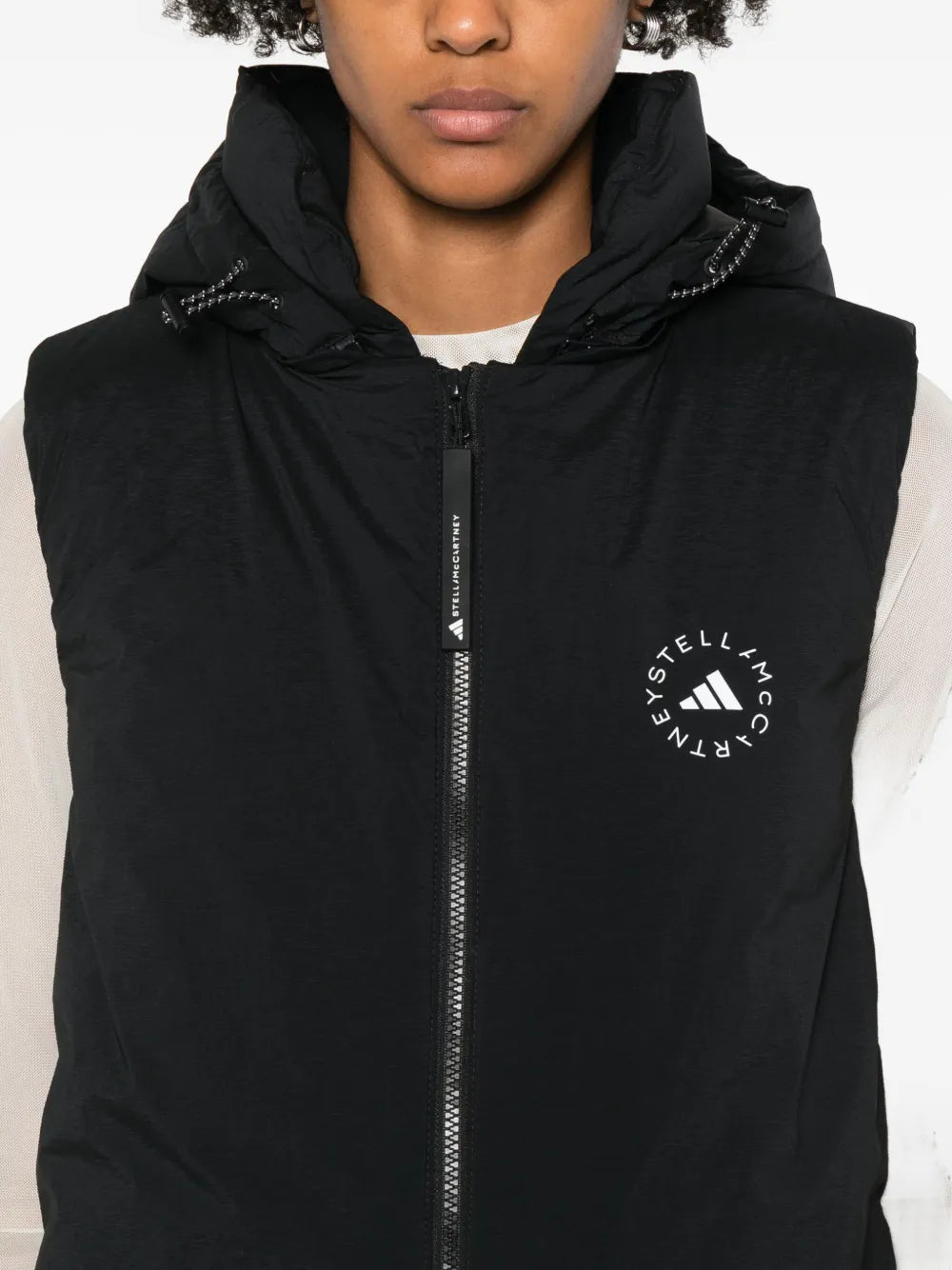 ADIDAS BY STELLA McCARTNEY GILET BLACK