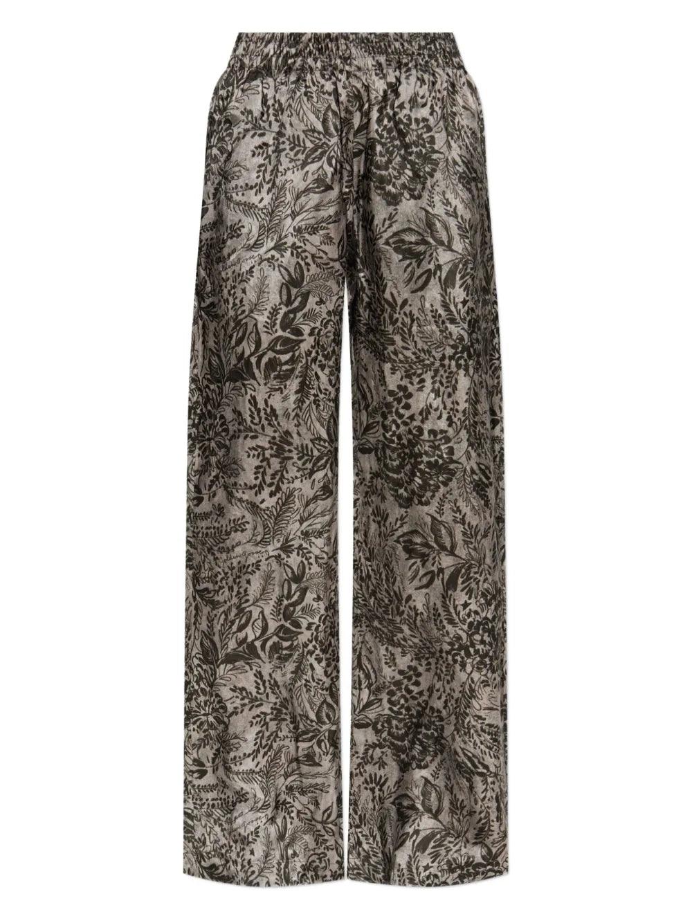 GOLDEN GOOSE  PANTALONE FIORI GREY