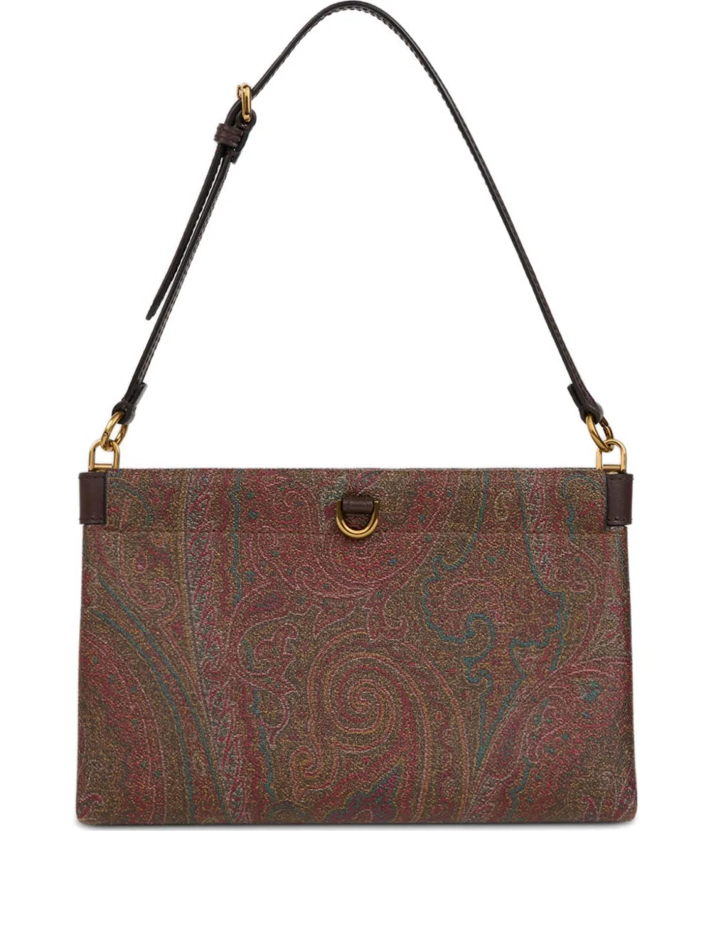 ETRO BORSA CLUTCH TALK XS ARNICA BROWN