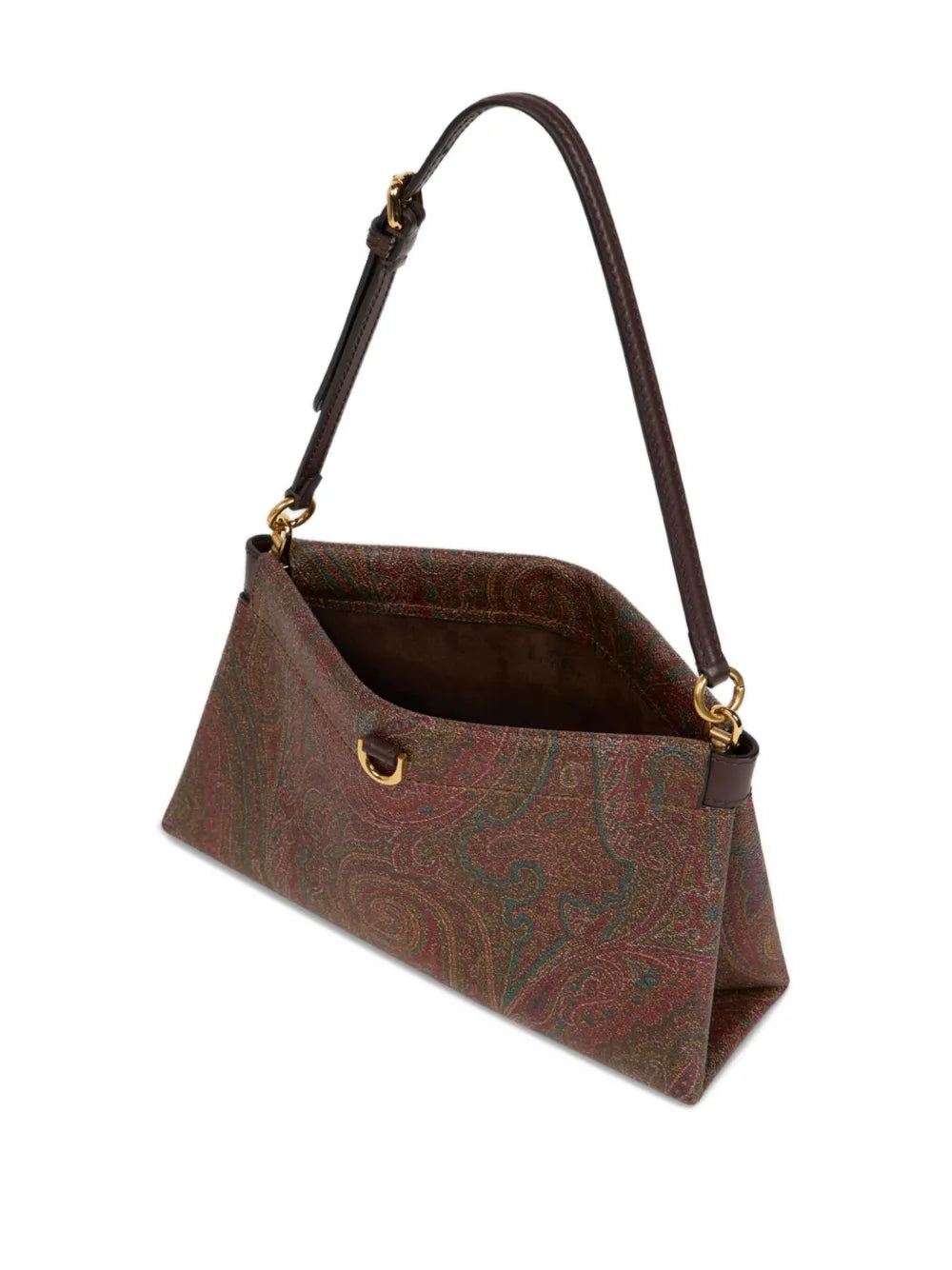 ETRO BORSA CLUTCH TALK XS ARNICA BROWN