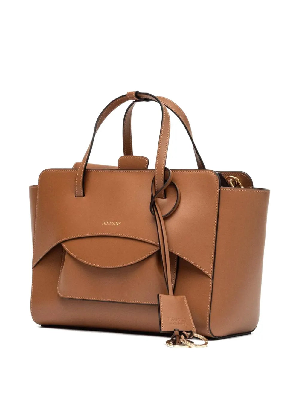 HIDESINS BORSA FLAP M PREMIERE CARAMEL