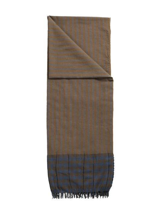 UMA WANG SCIARPA BROWN BLUE