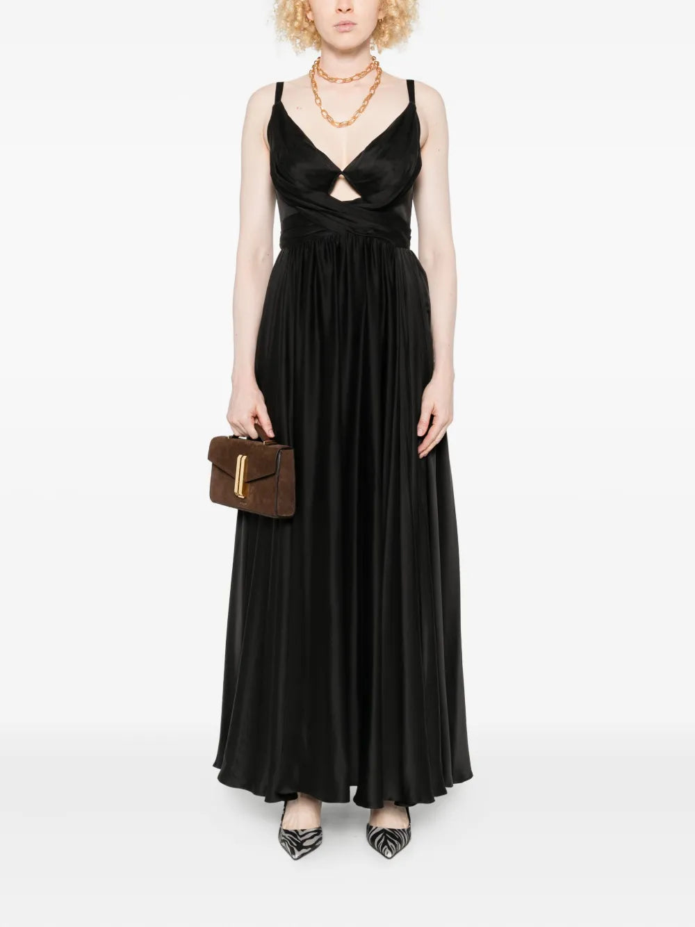 ZIMMERMANN  ABITO MAXI BLACK