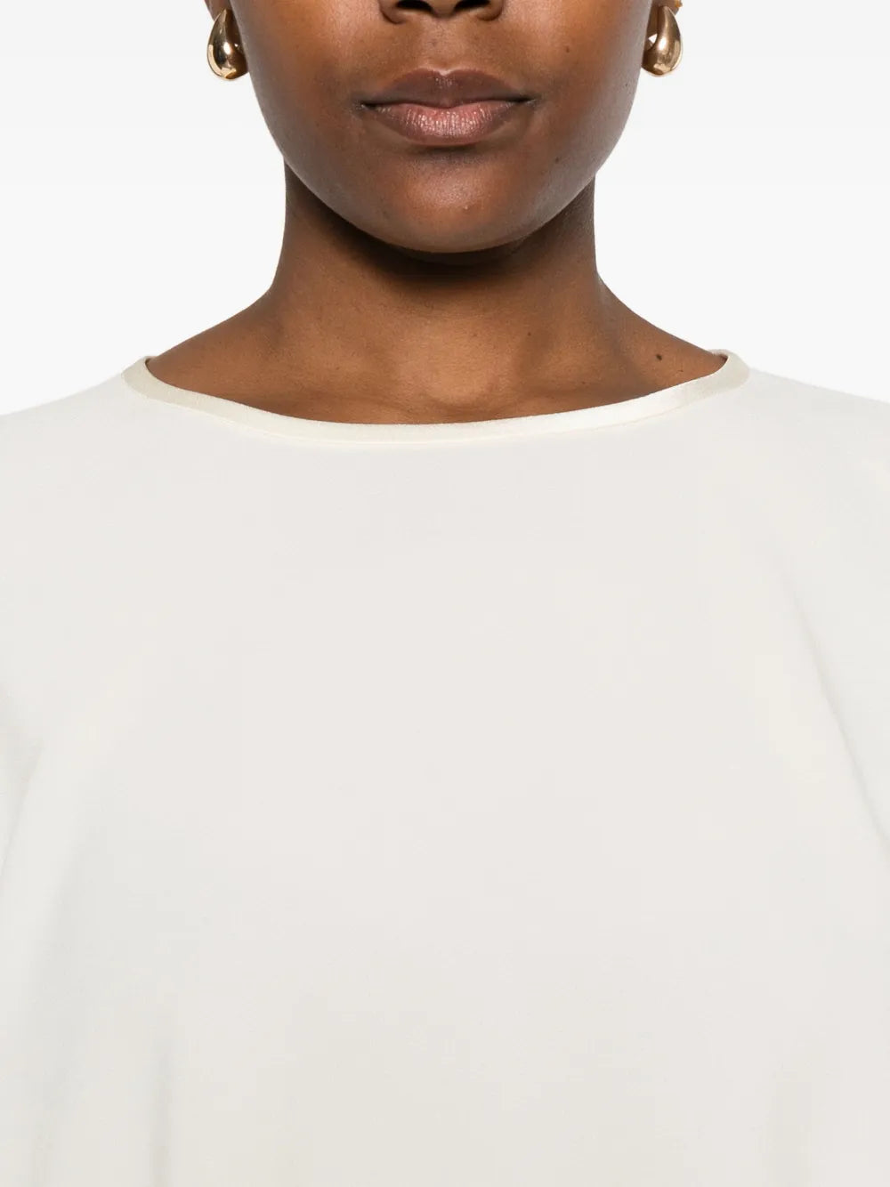 FORTE FORTE CAMICIA SETA AVORIO