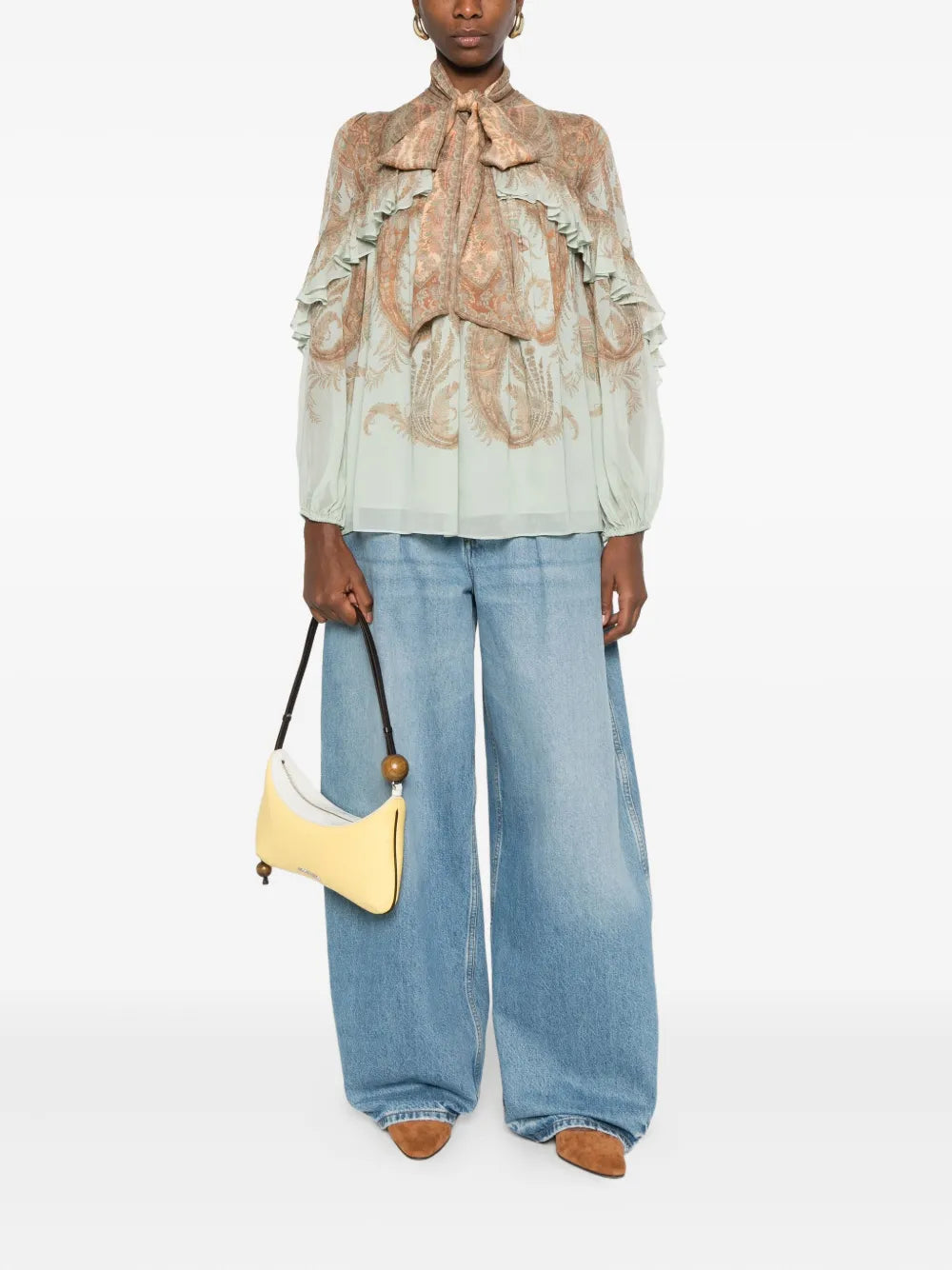 ZIMMERMANN CAMICIA MEMENTO CREAM