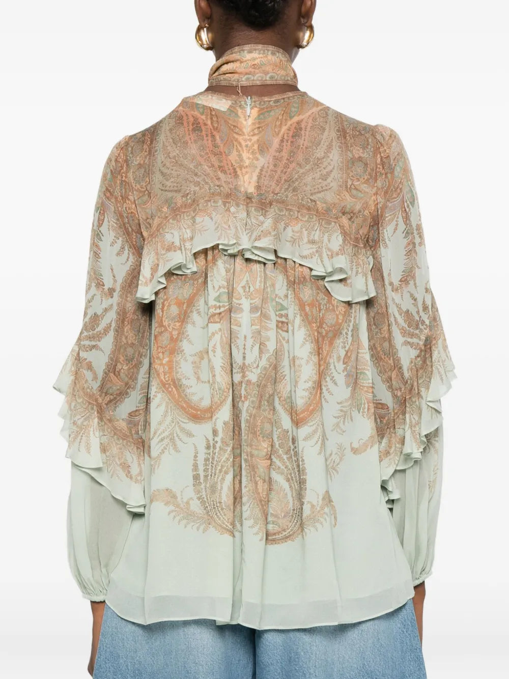 ZIMMERMANN CAMICIA MEMENTO CREAM