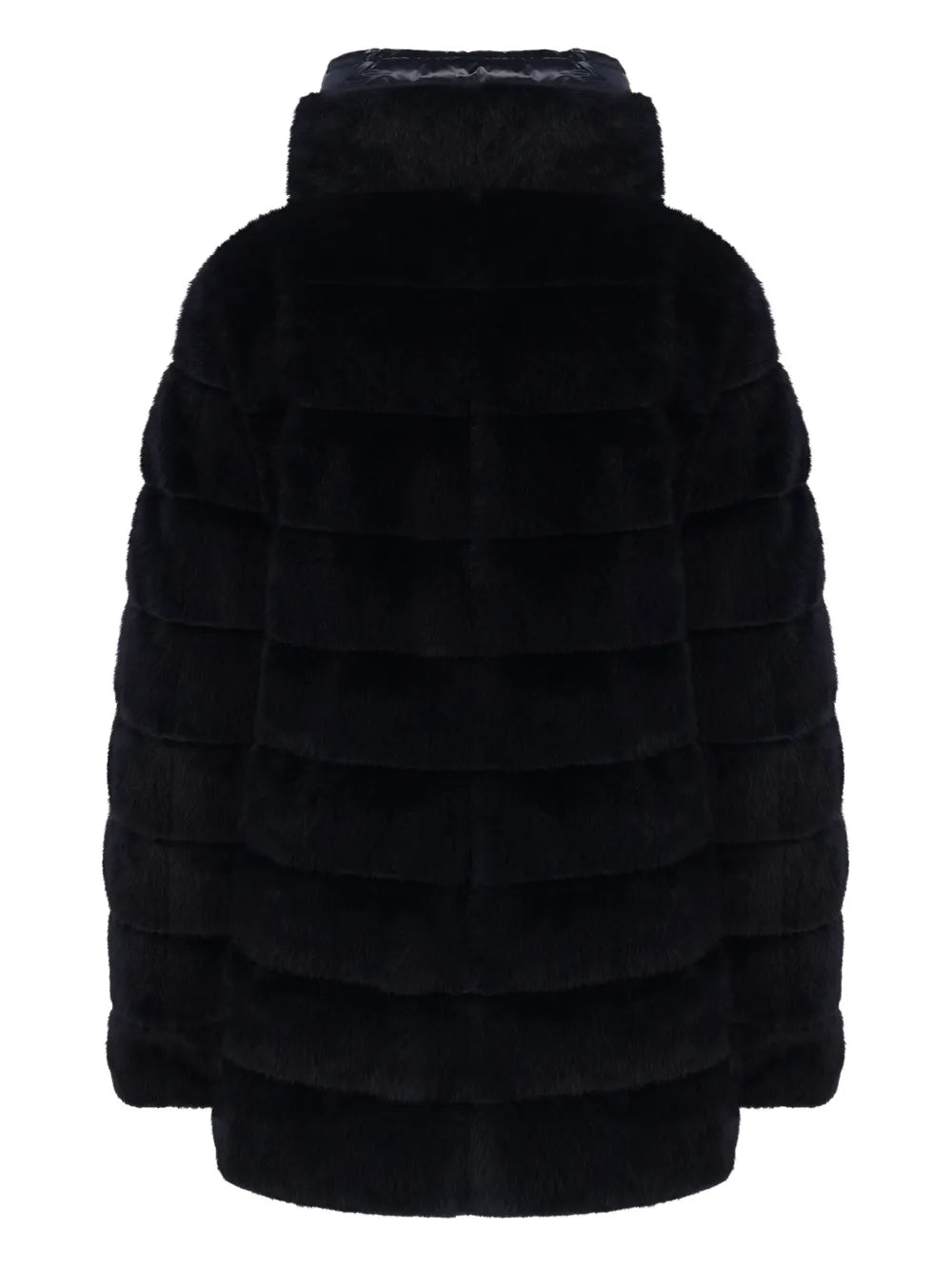 HERNO PIUMINO COLLO ALTO BLU