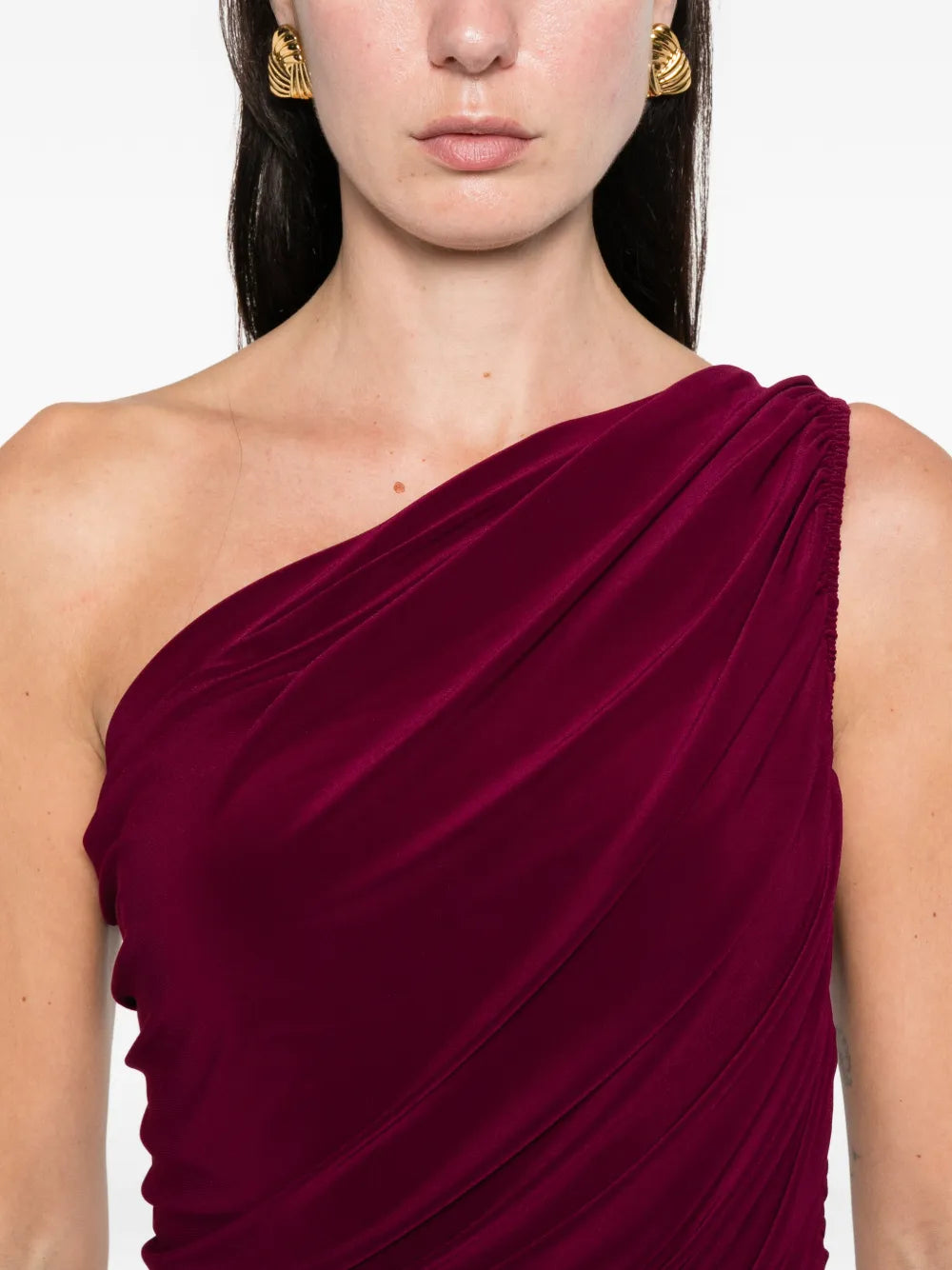 NORMA KAMALI ABITO DIANA PLUM