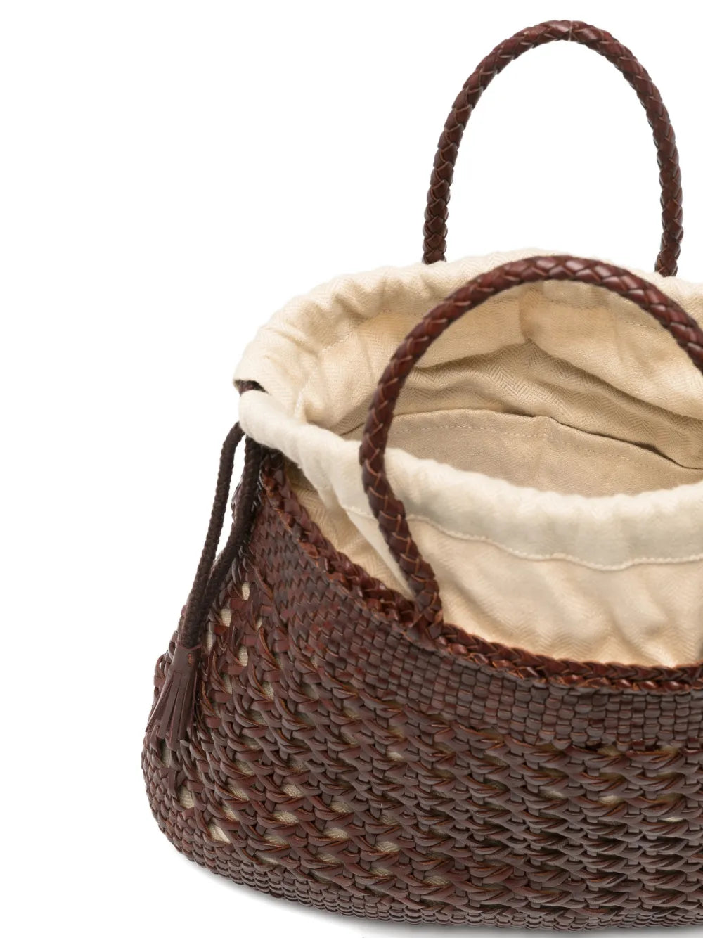 DRAGON DIFFUSION BORSA SANTA CANO DARK BROWN