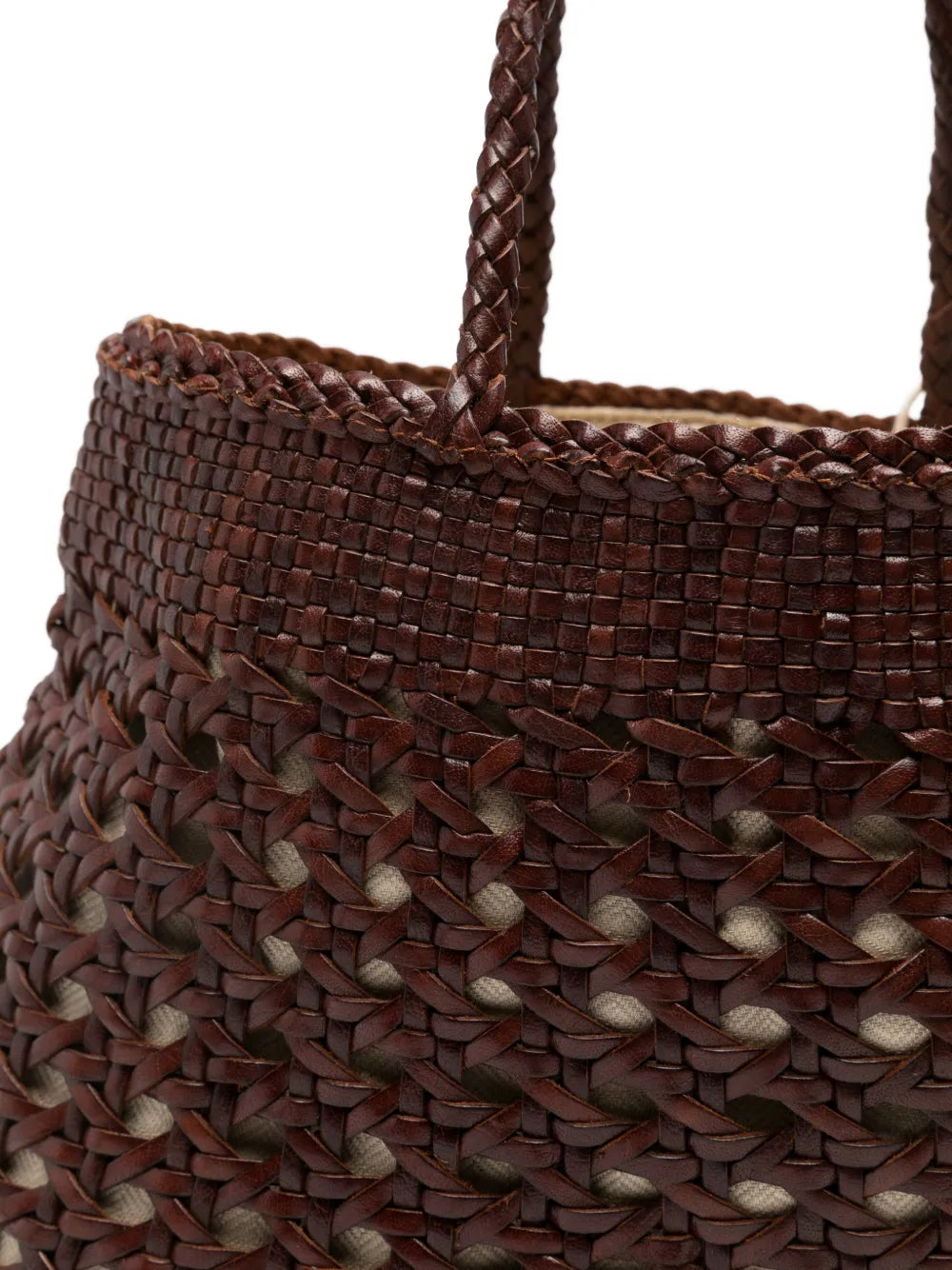 DRAGON DIFFUSION BORSA SANTA CANO DARK BROWN