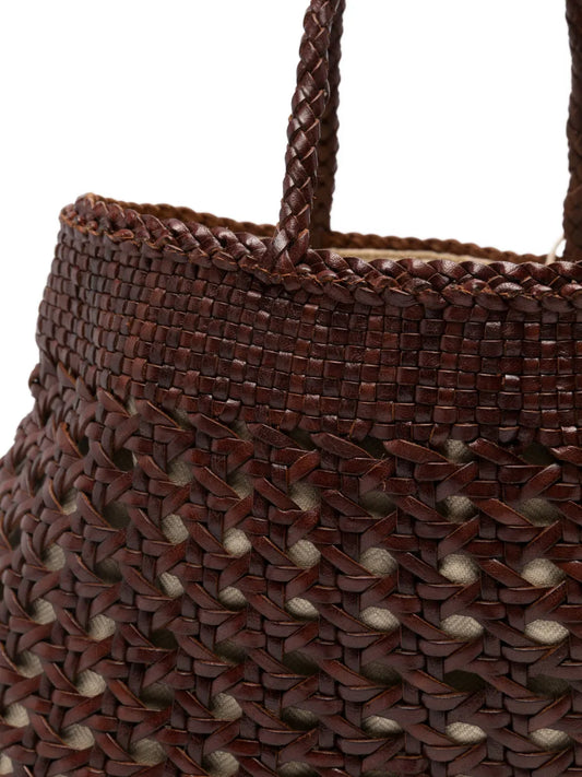 DRAGON DIFFUSION BORSA SANTA CANO DARK BROWN