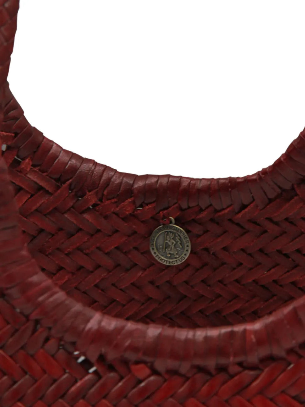 DRAGON DIFFUSION BORSA SANTA CROCE BIG BORDEAUX