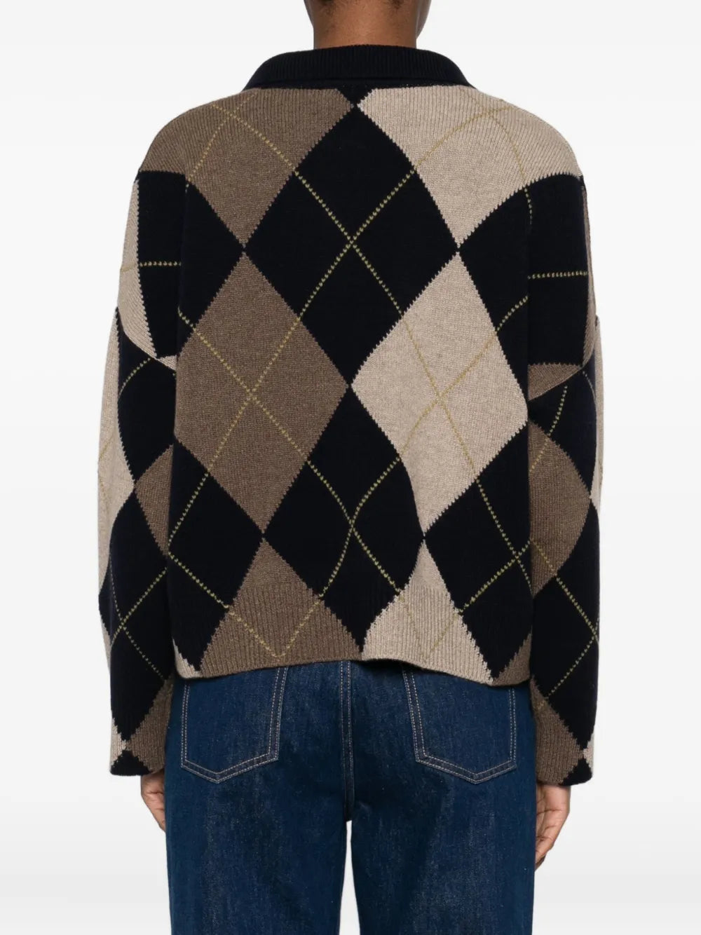 BE YOU MAGLIONE POLO ROMBI